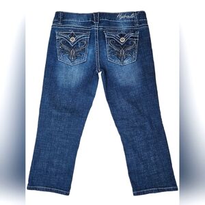 Hydraulic Vintage Y2K Women's/Juniors Low Rise Denim Capri Size 9/10